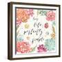 Floral Fashion VI-Anne Tavoletti-Framed Art Print