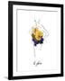 Floral Fashion-Victoria Brown-Framed Art Print