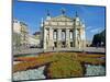 Floral Feature Outside the Lviv Theater of Opera and Ballet, Named after I,Franko-Christian Kober-Mounted Photographic Print