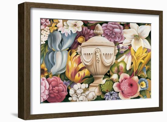 Floral Festa I-Virginia Huntington-Framed Premium Giclee Print