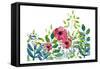 Floral field III-Boho Hue Studio-Framed Stretched Canvas