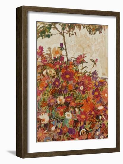 Floral Field-Egon Schiele-Framed Collectable Print