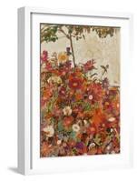 Floral Field-Egon Schiele-Framed Collectable Print