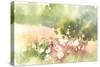 Floral Field-Katrina Pete-Stretched Canvas