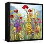 Floral Fields 1-Art Licensing Studio-Framed Stretched Canvas