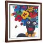 Floral Figure - Look-Gerry Baptist-Framed Giclee Print