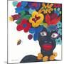 Floral Figure - Look-Gerry Baptist-Mounted Giclee Print