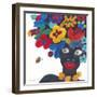 Floral Figure - Look-Gerry Baptist-Framed Giclee Print