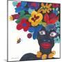 Floral Figure - Look-Gerry Baptist-Mounted Giclee Print