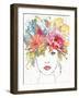 Floral Figures III-Anne Tavoletti-Framed Art Print