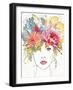 Floral Figures III-Anne Tavoletti-Framed Art Print