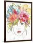 Floral Figures III-Anne Tavoletti-Framed Art Print