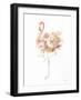 Floral Flamingo II-Danhui Nai-Framed Art Print