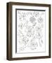 Floral Flow-Pam Varacek-Framed Art Print