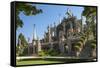 Floral Fountains, Isola Bella, Borromean Islands, Lake Maggiore, Piedmont, Italian Lakes, Italy, Eu-James Emmerson-Framed Stretched Canvas