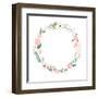 Floral Frame-Alisa Foytik-Framed Art Print