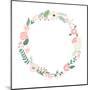 Floral Frame-Alisa Foytik-Mounted Art Print