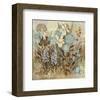 Floral Frenzy Blue II-Alan Hopfensperger-Framed Art Print