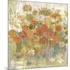 Floral Frenzy III-Alan Hopfensperger-Mounted Premium Giclee Print