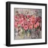 Floral Frenzy Pink I-Alan Hopfensperger-Framed Art Print