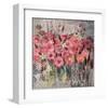 Floral Frenzy Pink I-Alan Hopfensperger-Framed Art Print