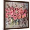 Floral Frenzy Pink I-Alan Hopfensperger-Framed Art Print