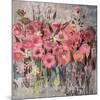 Floral Frenzy Pink I-Alan Hopfensperger-Mounted Art Print