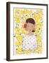 Floral Friends -  Viola-Hegre Kristine-Framed Giclee Print