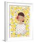 Floral Friends -  Viola-Hegre Kristine-Framed Giclee Print