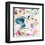 Floral Funk I-Kelly Parr-Framed Art Print