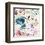 Floral Funk I-Kelly Parr-Framed Art Print