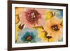 Floral Fusion II-Tanuki-Framed Giclee Print