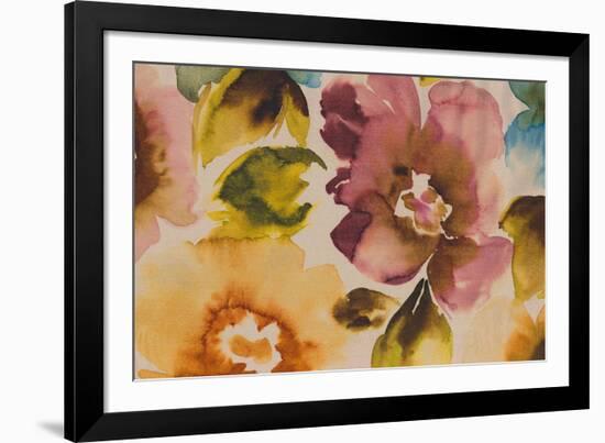 Floral Fusion III-Tanuki-Framed Giclee Print