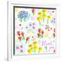 Floral Garden - Thank You, 2014-Jo Chambers-Framed Giclee Print