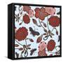 Floral Garden-Bee Sturgis-Framed Stretched Canvas