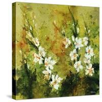Floral Garden-Rikki Drotar-Stretched Canvas