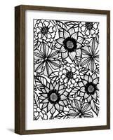 Floral Garden-Laura Miller-Framed Giclee Print