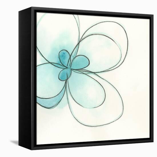 Floral Gesture III-June Vess-Framed Stretched Canvas