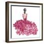 Floral Glamour-Sandra Jacobs-Framed Giclee Print