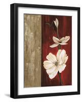 Floral Gold II-Emmanuel Cometa-Framed Giclee Print