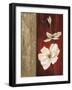 Floral Gold II-Emmanuel Cometa-Framed Giclee Print