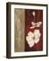 Floral Gold II-Emmanuel Cometa-Framed Giclee Print