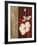 Floral Gold II-Emmanuel Cometa-Framed Giclee Print