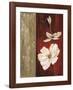 Floral Gold II-Emmanuel Cometa-Framed Giclee Print