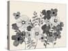 Floral Gossip-Doris Charest-Stretched Canvas