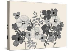 Floral Gossip-Doris Charest-Stretched Canvas