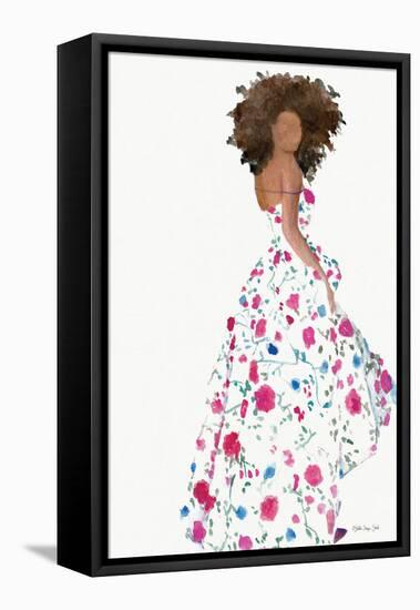 Floral Gown 1-Stellar Design Studio-Framed Stretched Canvas