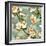 Floral - Grey-The Saturday Evening Post-Framed Giclee Print