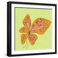 Floral Groove-Jan Weiss-Framed Art Print