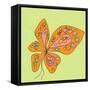 Floral Groove-Jan Weiss-Framed Stretched Canvas